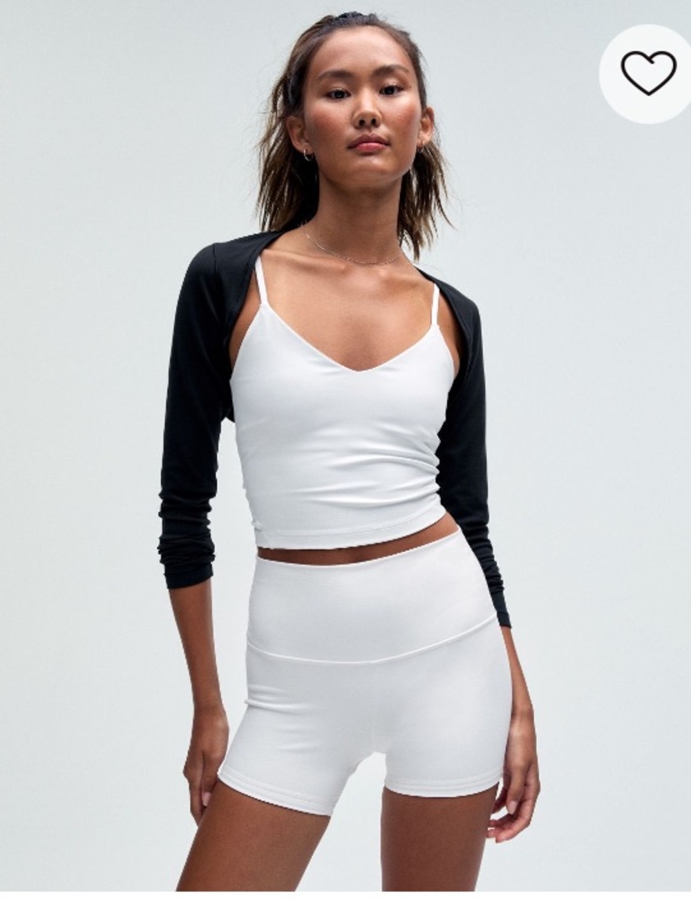 lululemon athletica Align™ Cropped Cami Tank Top white